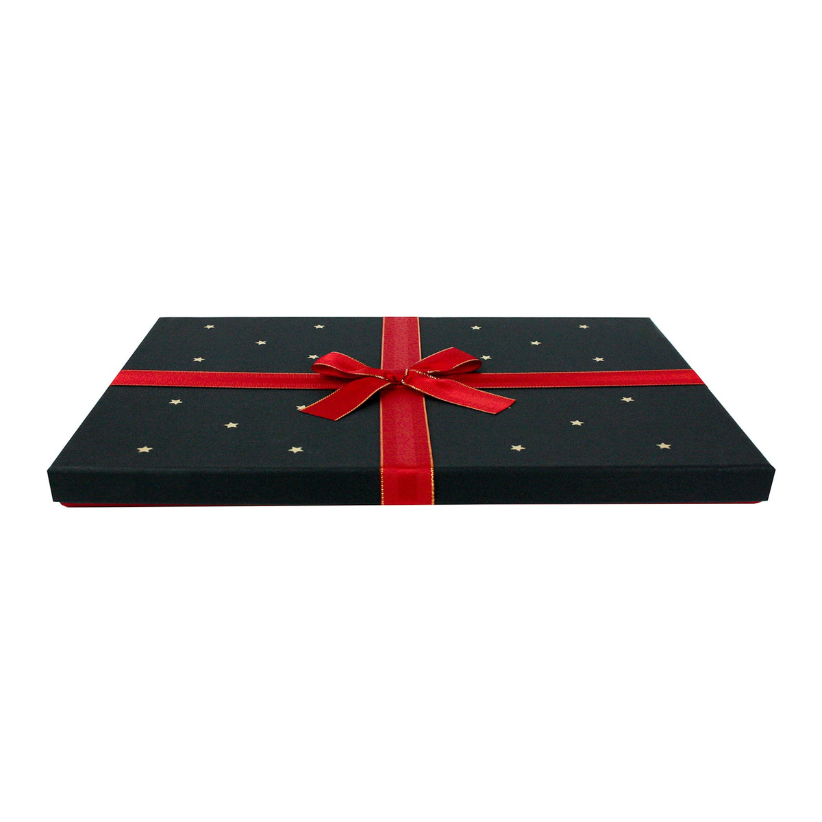 Single Red Black Gift Box