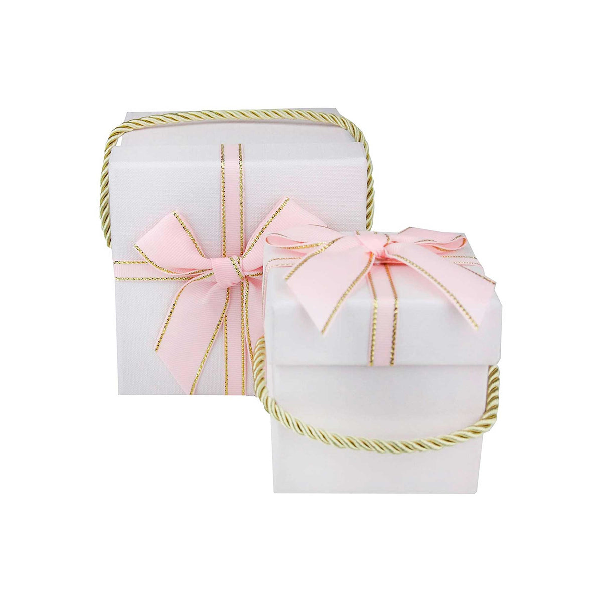 Set of 2 Pink Gift Boxes