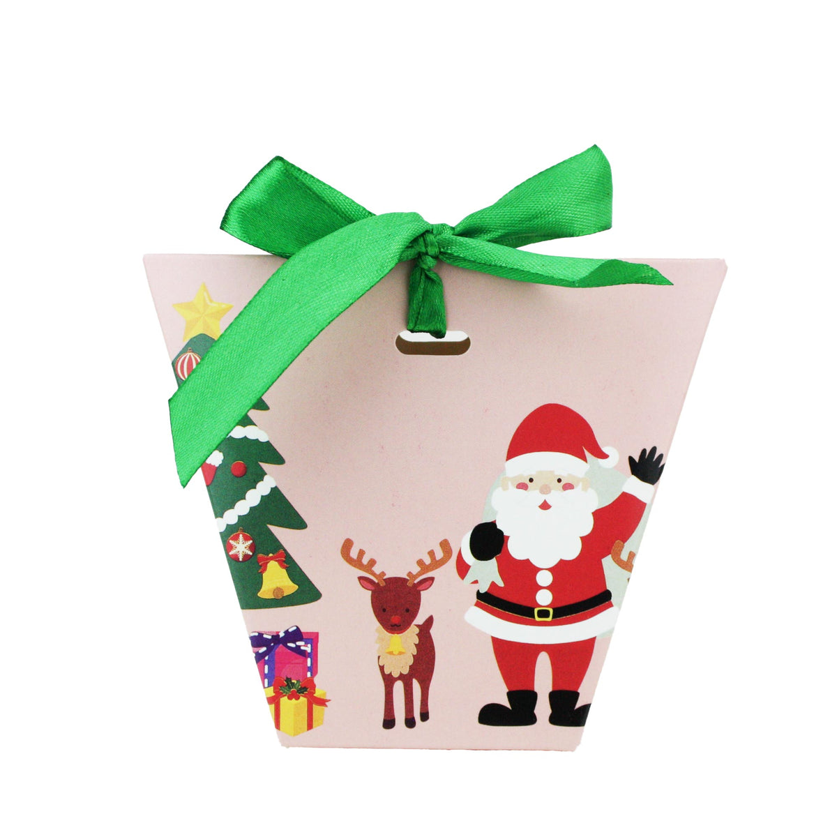 Christmas Cone Candy Treat Boxes - 24 Pack