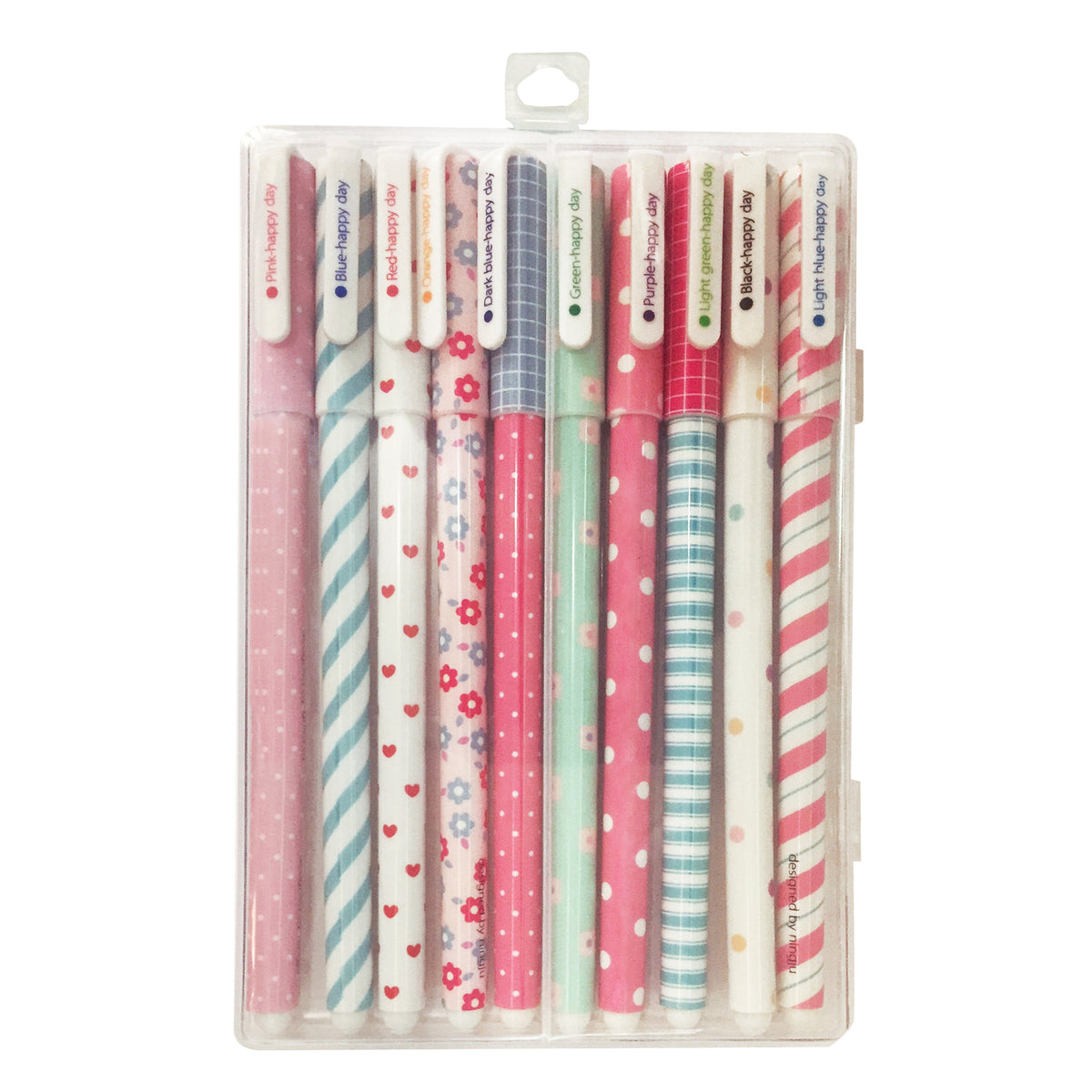 Coloured Gel Pens - Set of 10