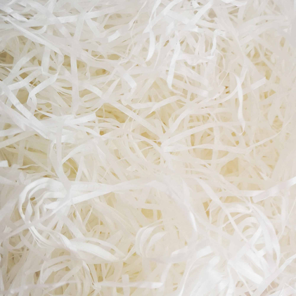 Shredded Tissue Paper for Packaging and Decor - Cream