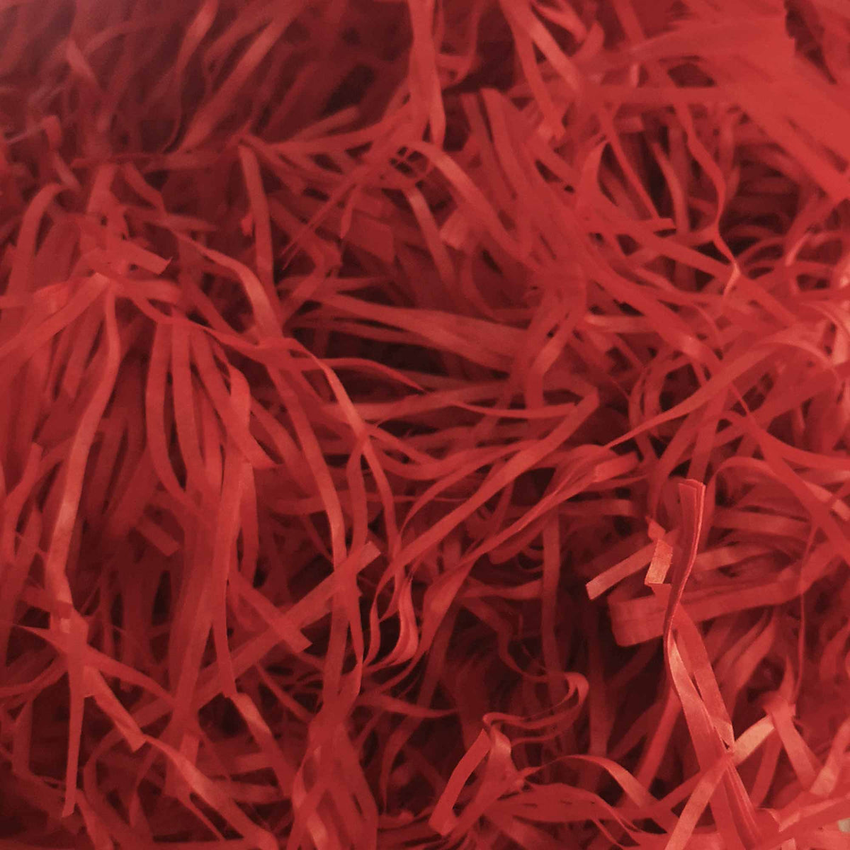 Shredded Tissue Paper for Packaging and Decor - Red