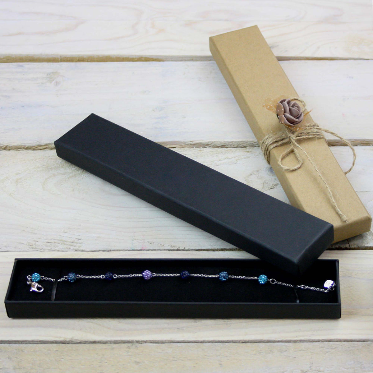 Rectangle Cardboard Jewelry Gift Boxes Perfect Presentation