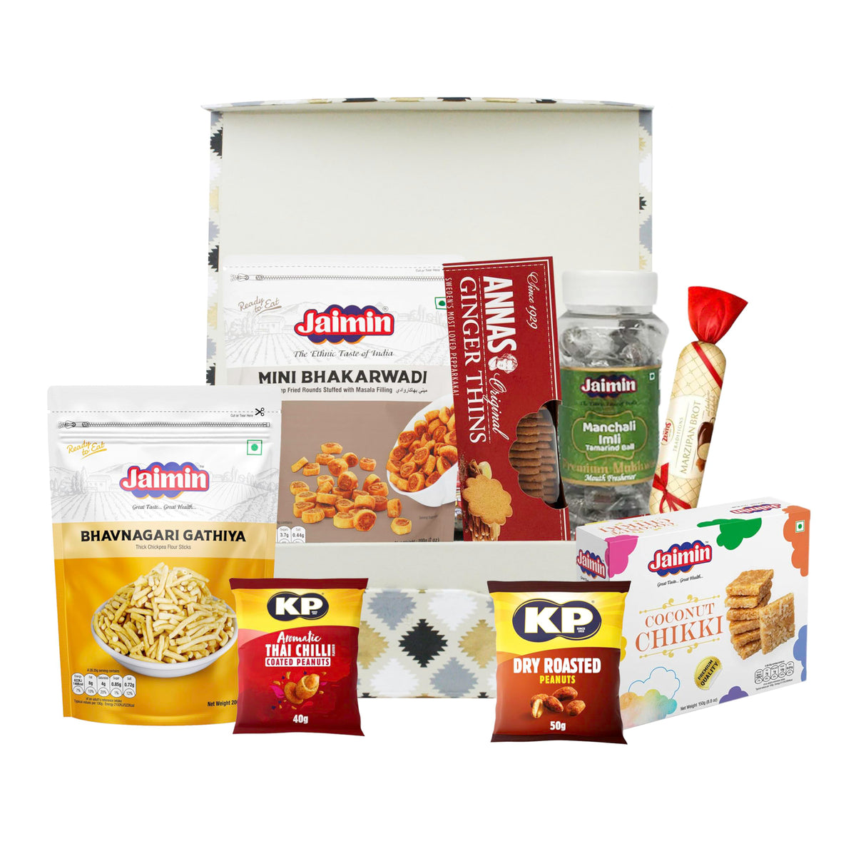 Savory & Sweet Indian Snacks Gift  - Perfect for Festivals, Diwali Gifting, and Parties