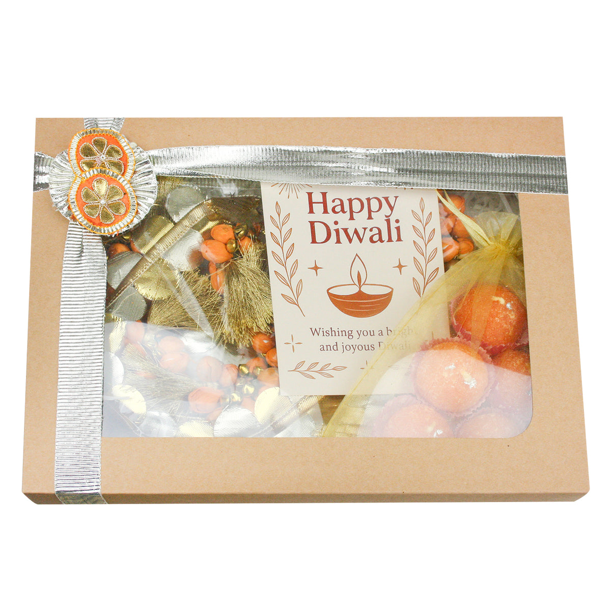 Sweets & Toran Gift Hamper -  for Home Decoration, Festival of Lights, Housewarming & Gifting