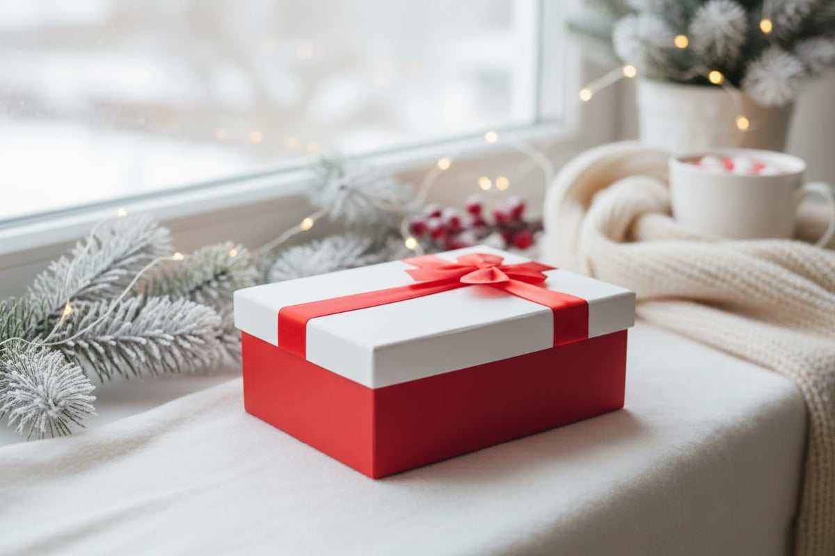 Ready-to-use luxury gift boxes with satin bow