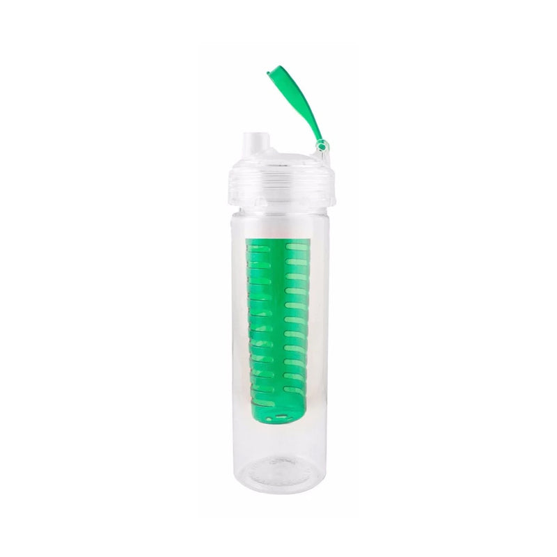 700ml Infuser Sipper Water Bottle - Green