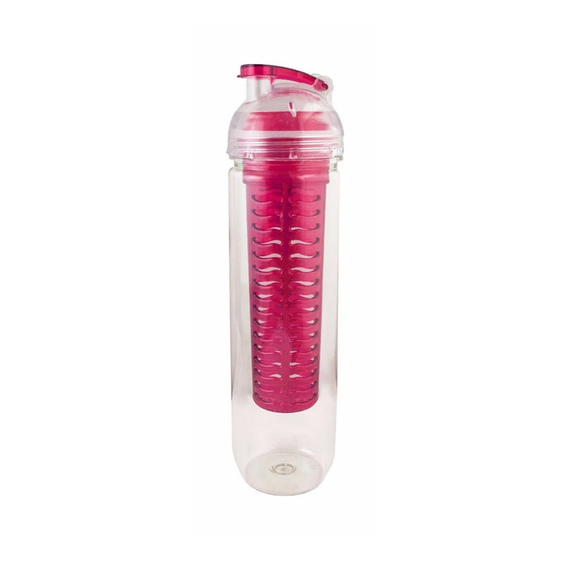 900ml Infuser Sipper Water Bottle - Pink