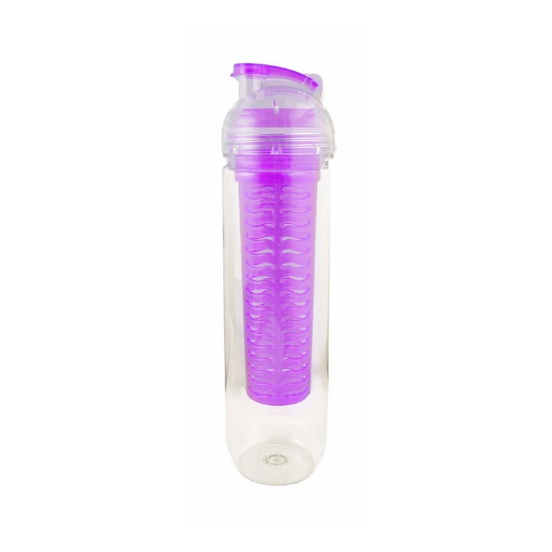 900ml Infuser Sipper Water Bottle - Purple