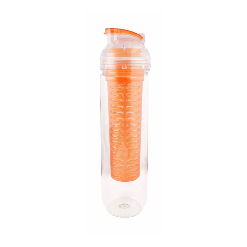 900ml Infuser Sipper Water Bottle - Orange