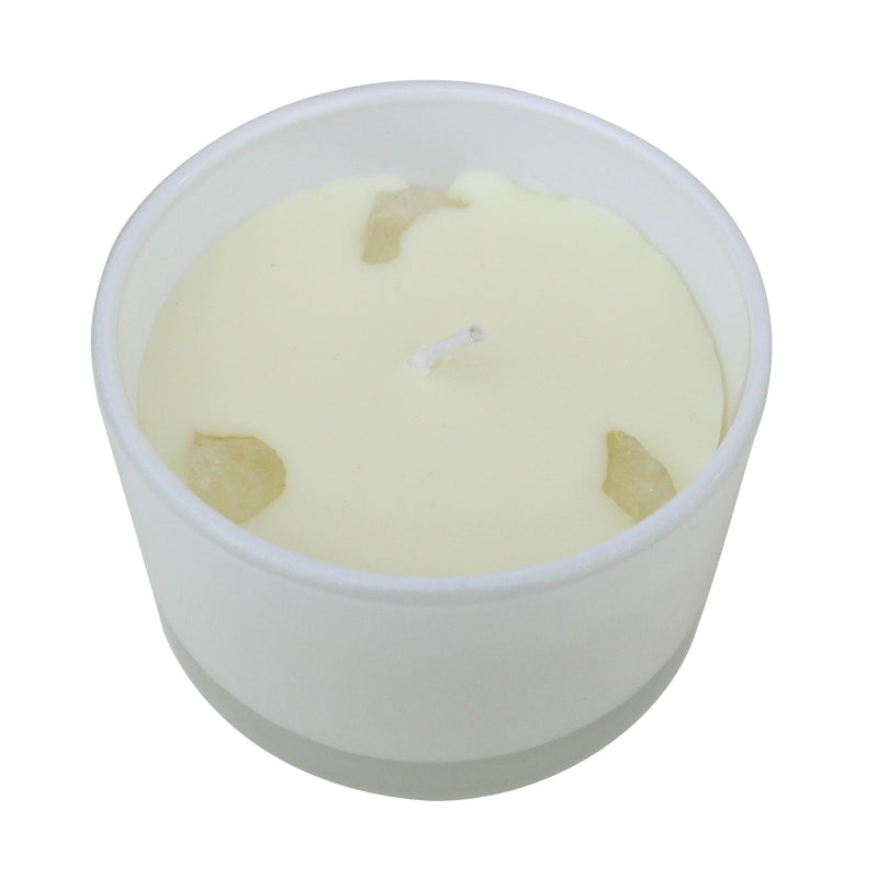 Scented Glass Candle - White Tea Orchid