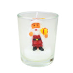 Assorted Christmas Theme Scented Glass Candle - Pack of 12