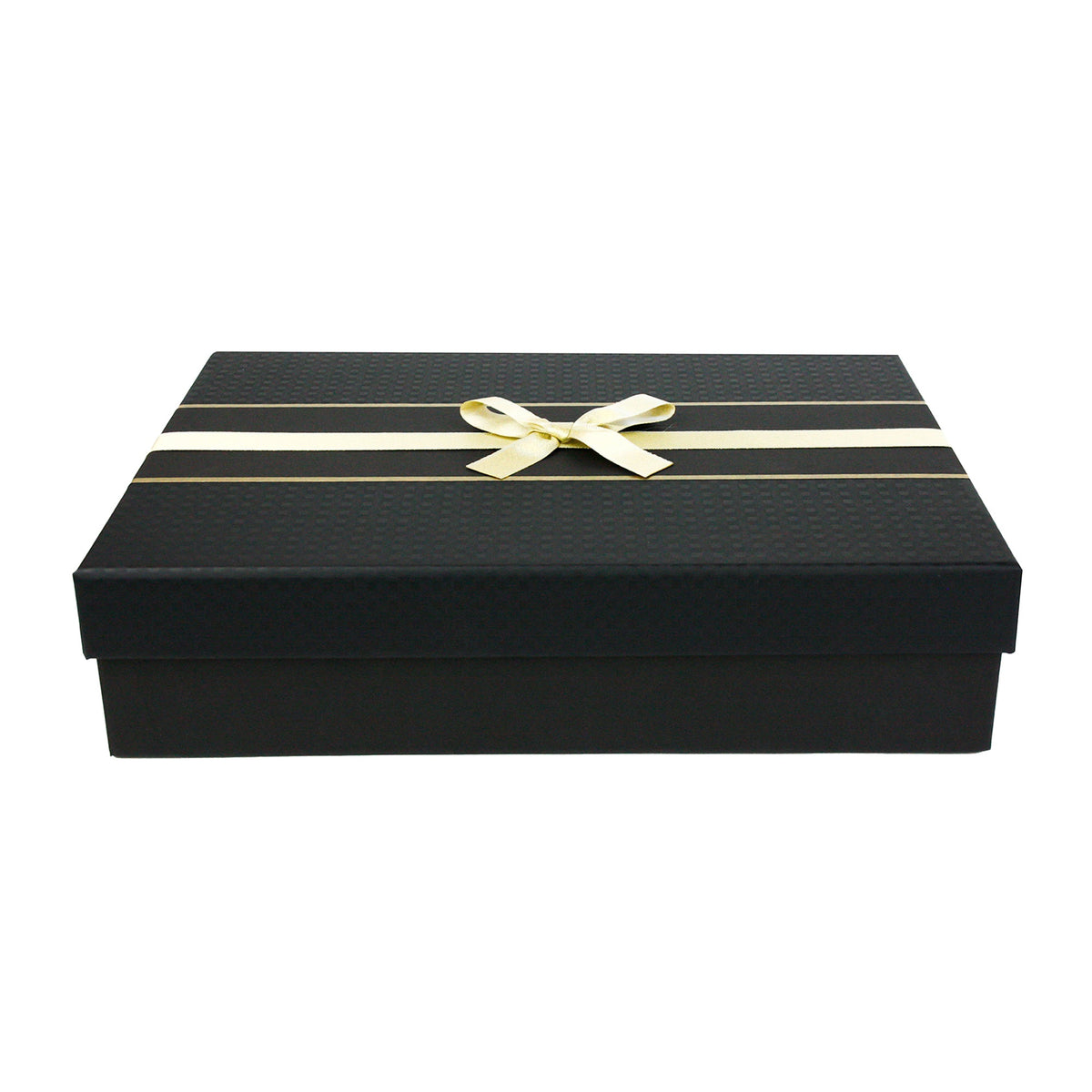 Single Black Embossed Gift Box (Sizes Available)