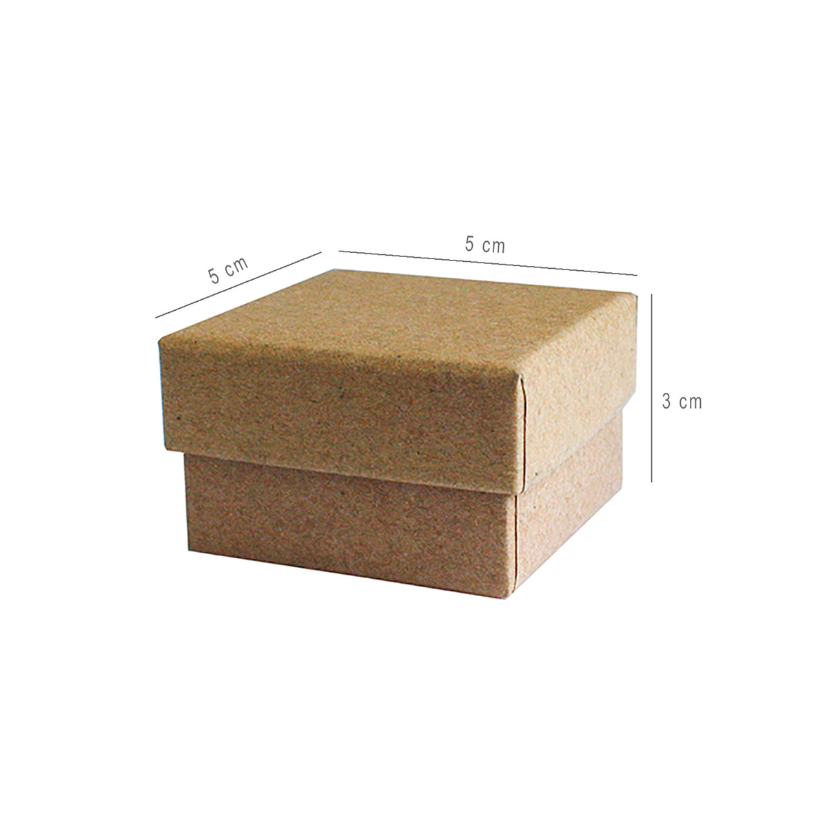 Brown Cardboard Jewelry Gift Boxes