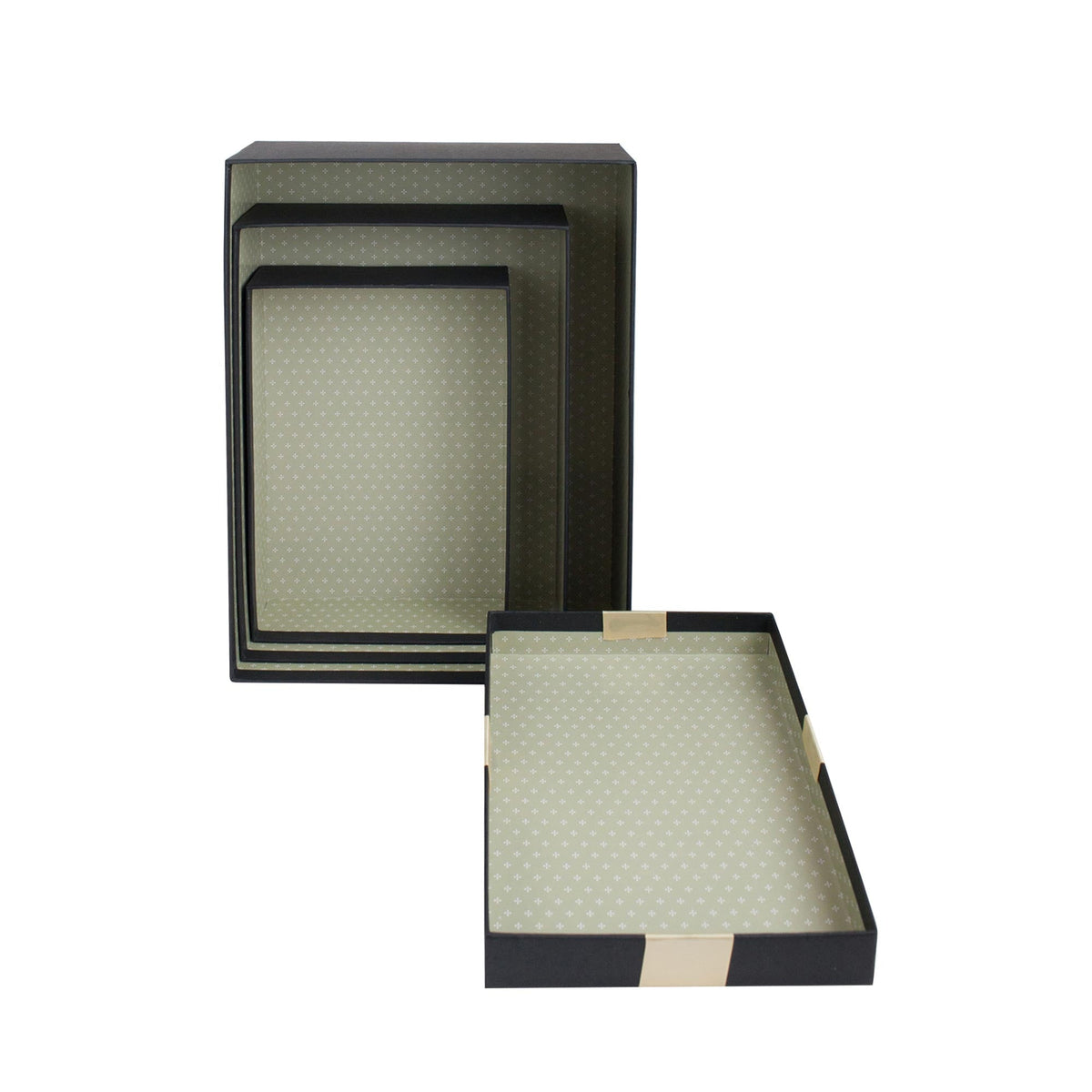 High-Quality Black Gift Box Made from Recycled Paperboard