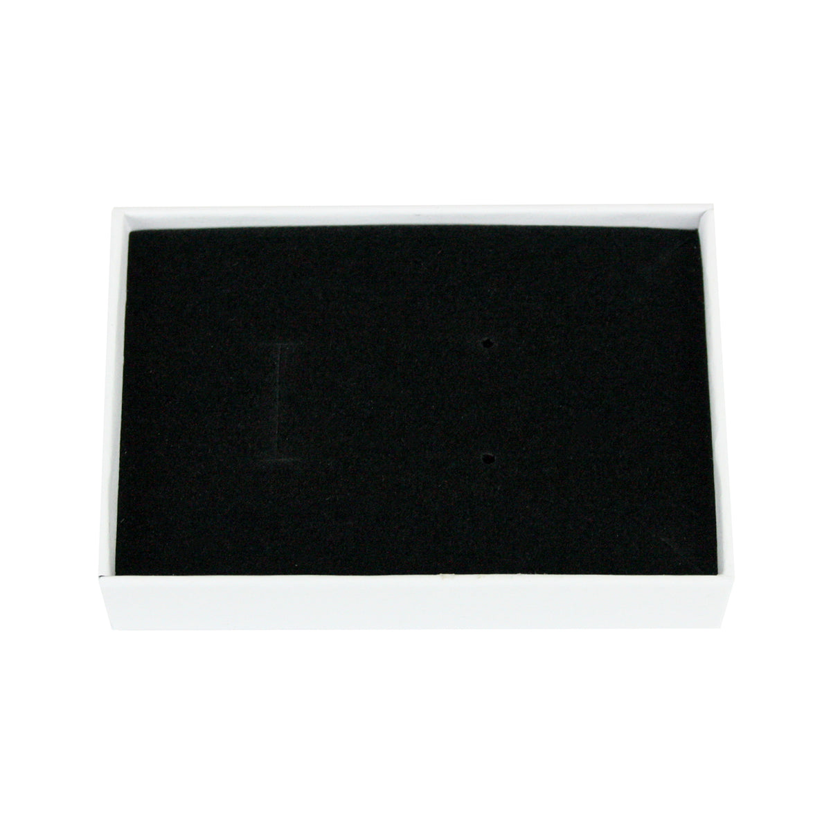 White Jewelry with Black Interior