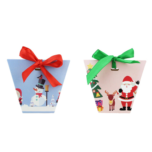 Festive Christmas Cone Candy Treat Boxes