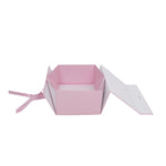 Pink Magnetic Gift Box with Ribbon