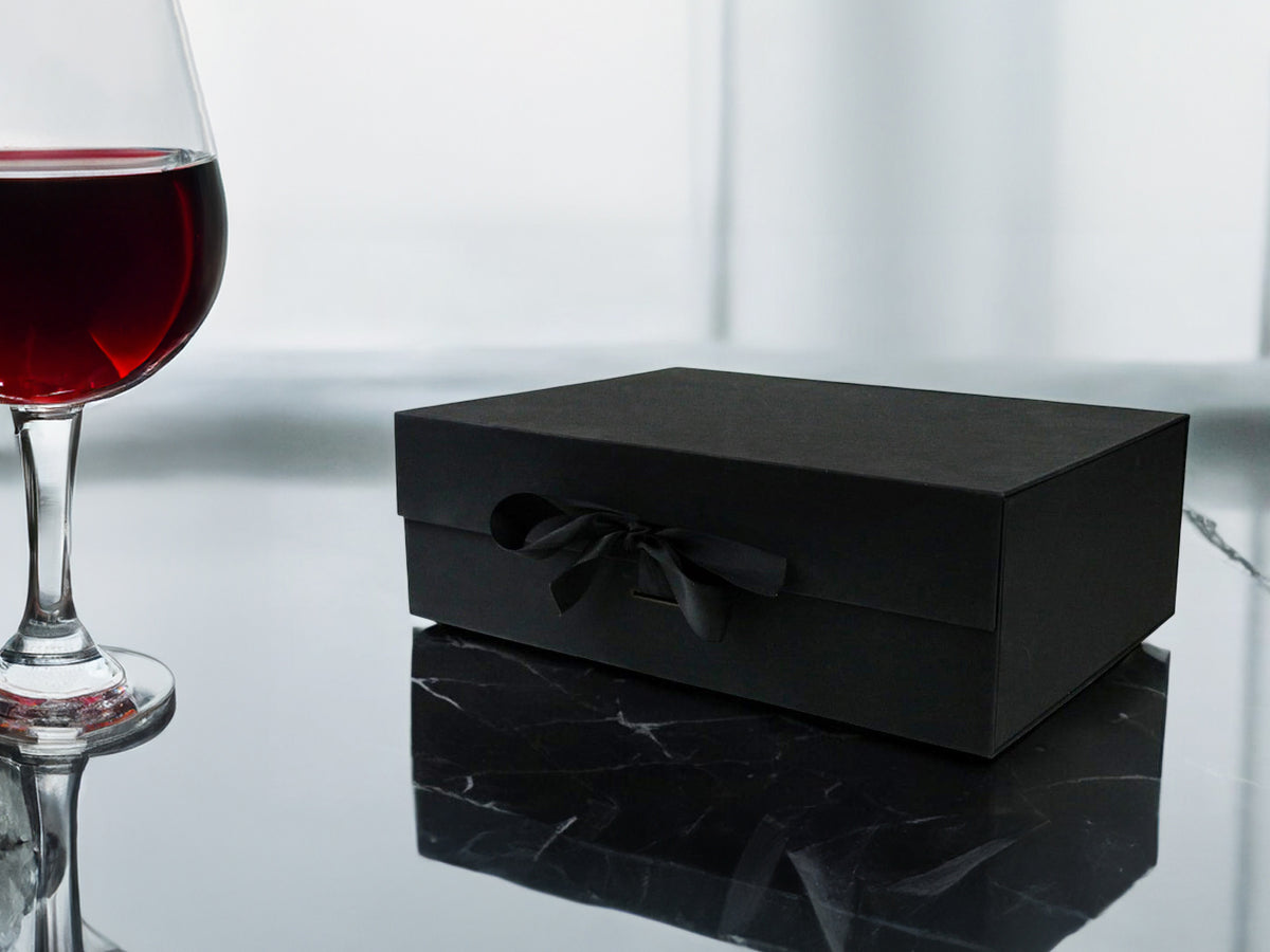 Black Magnetic Gift Box - Single (Sizes Available)