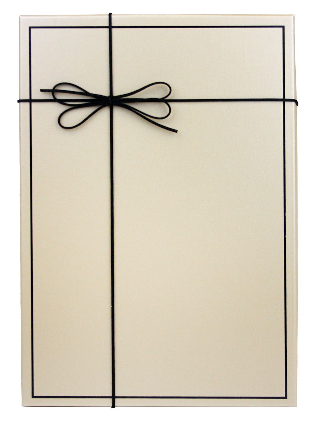 Rose Gold Slim Gift Box With Ribbon - Single In Stock on 10/10/2025