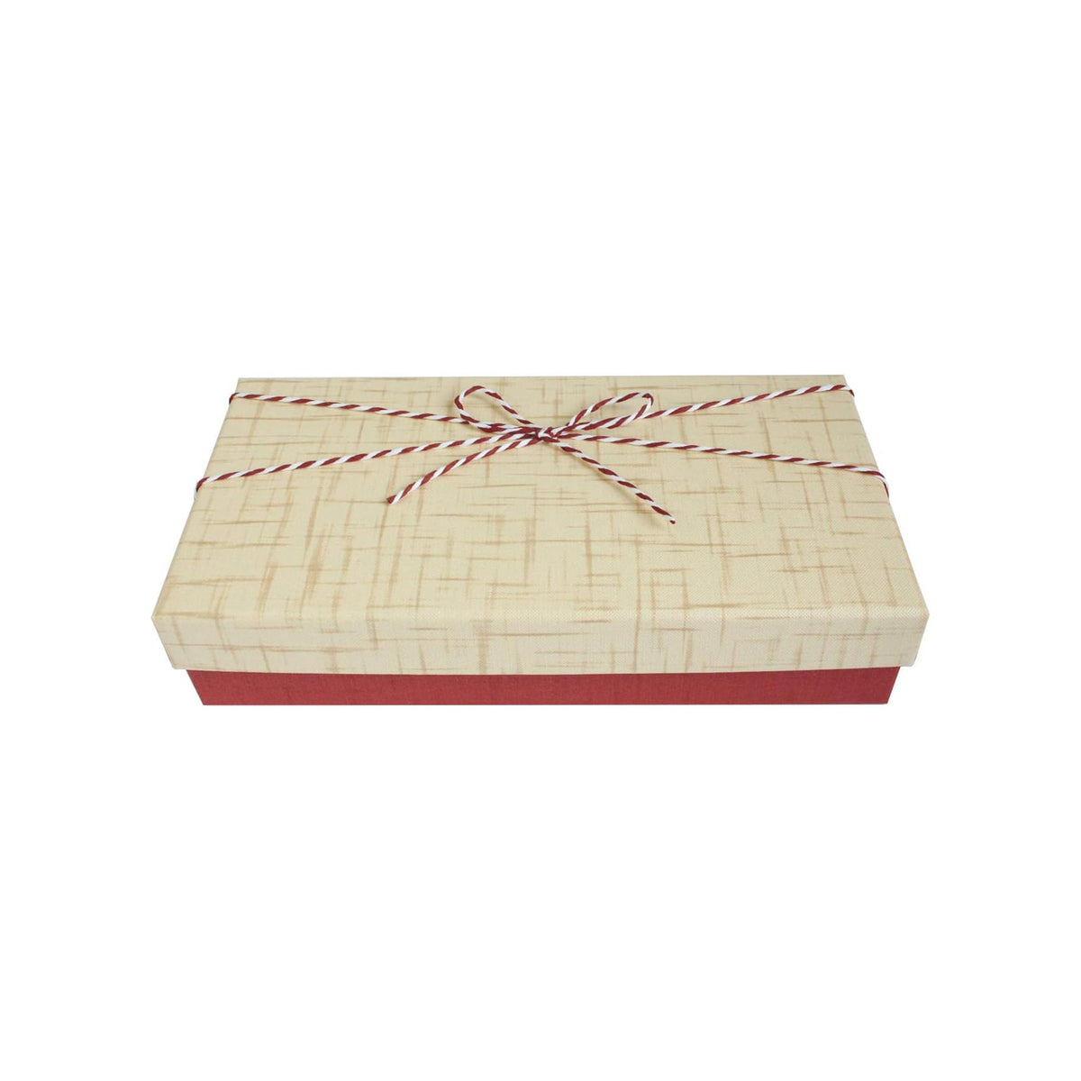 Single Cream Pattern Gift Box (Sizes Available)