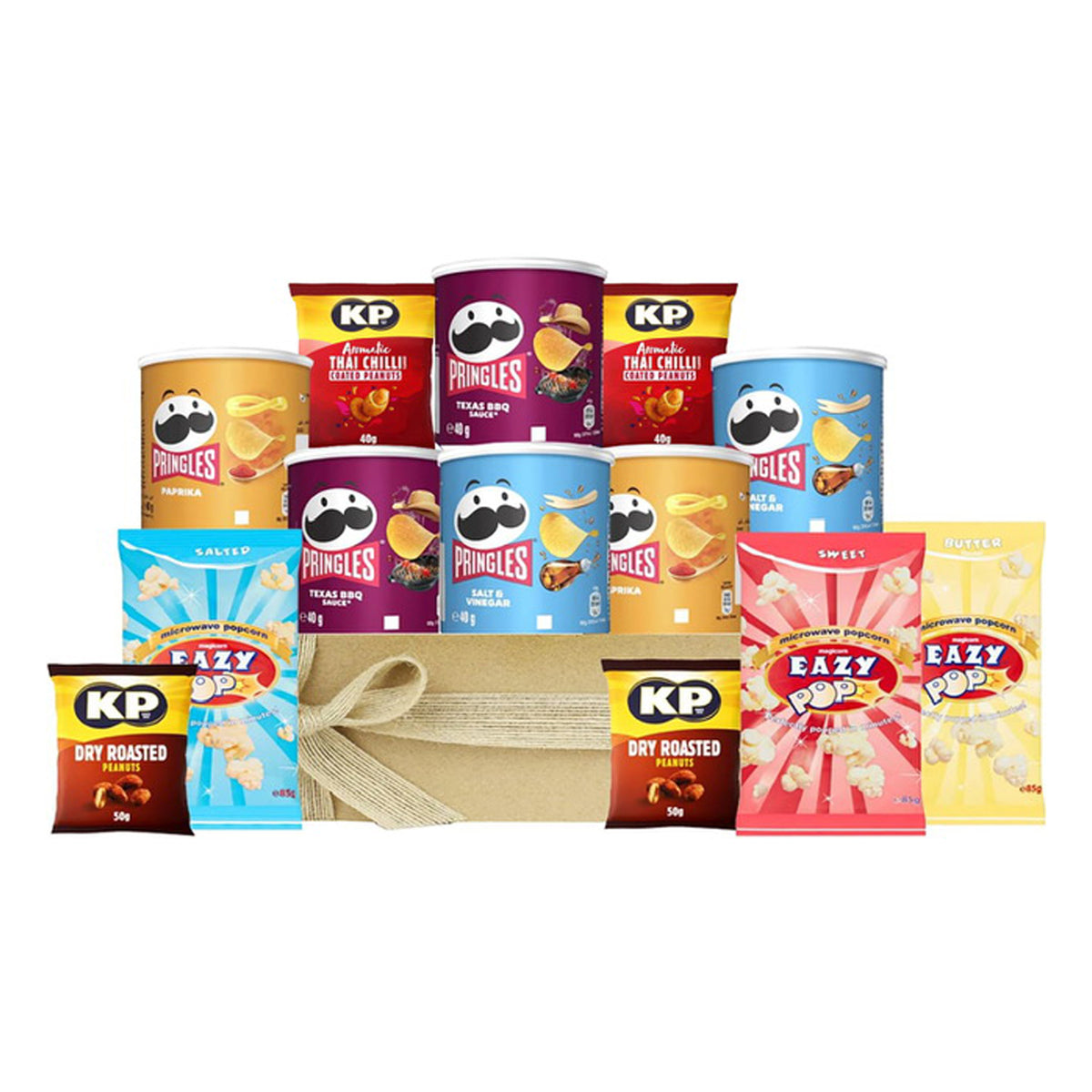 Variety Savoury Snacks Hamper Gift Box - Movie Night Snacks