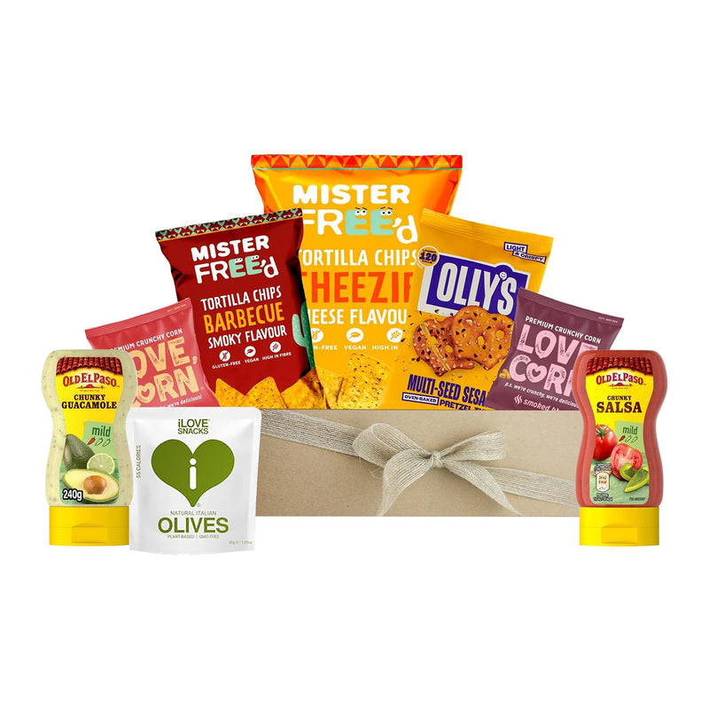 Variety Savoury Snacks Hamper Gift Box - Mexican Snack Attack