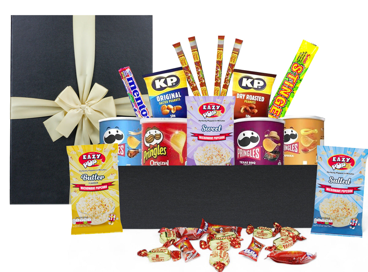 Football Gift Hamper — 32-Piece Sweet and Savoury Snack Box | Emartbuy