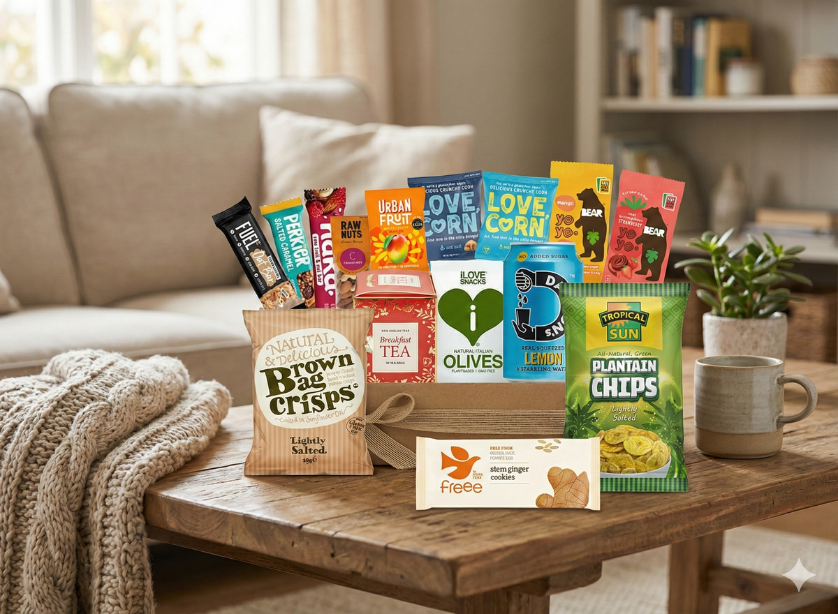 Organic Gluten Free Healthy Gift Hamper - The Ultimate Vegan Snacks Delight