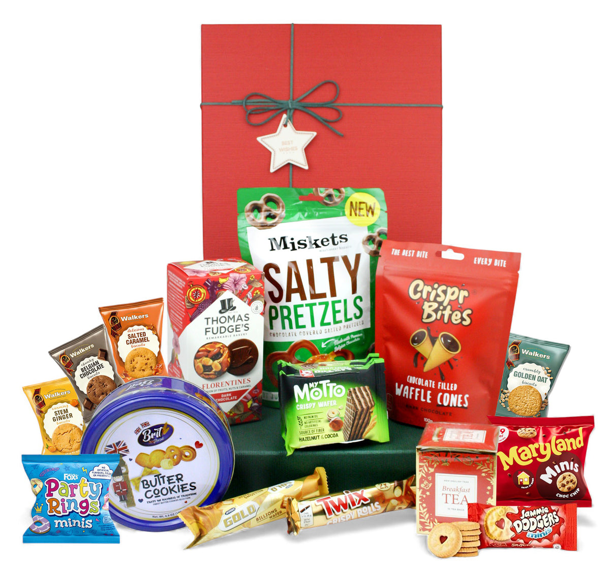 Luxury Biscuits Hamper - Exquisite Tea Time Delights