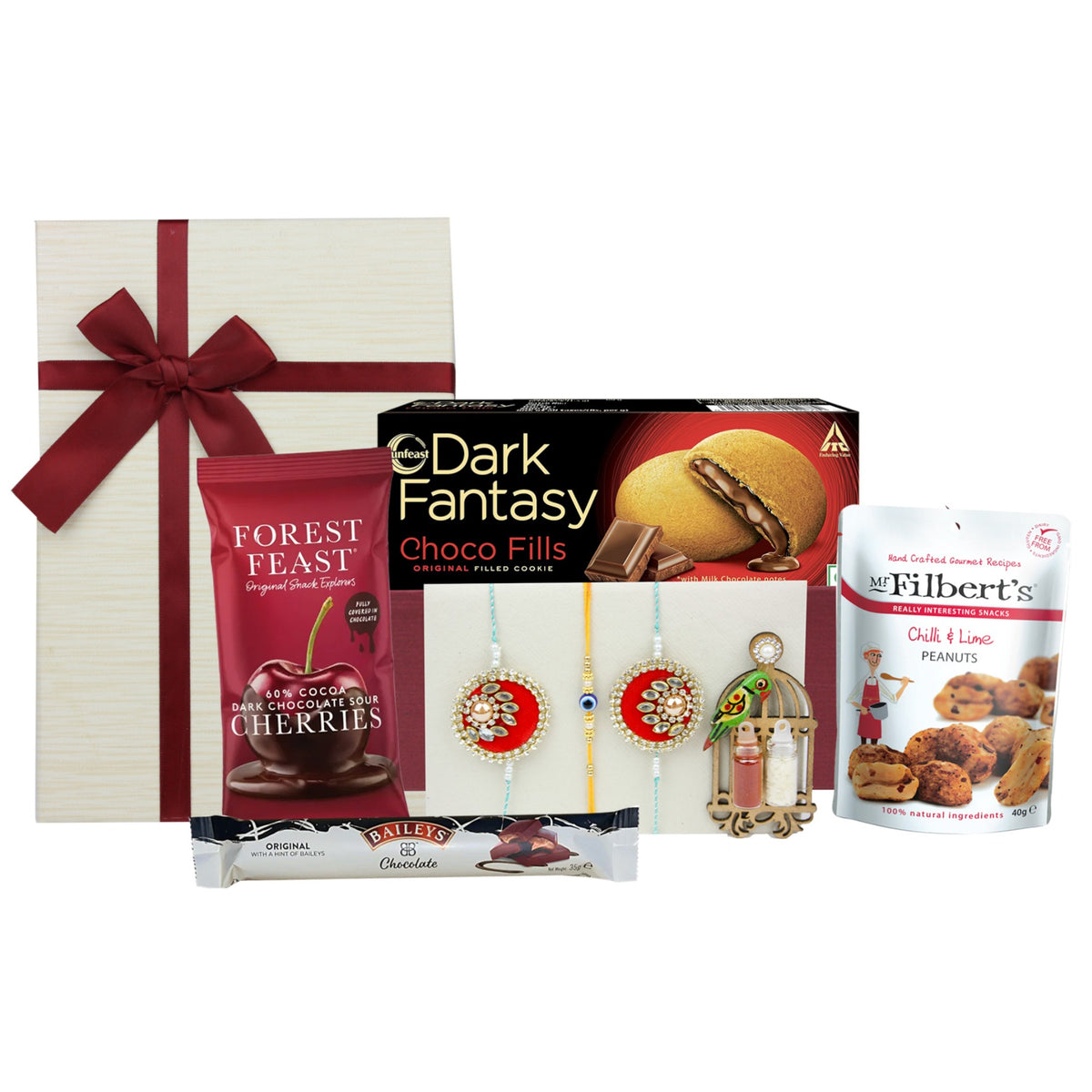 Premium Rakhi Gift Hamper: Royal Rakhi Treat Box