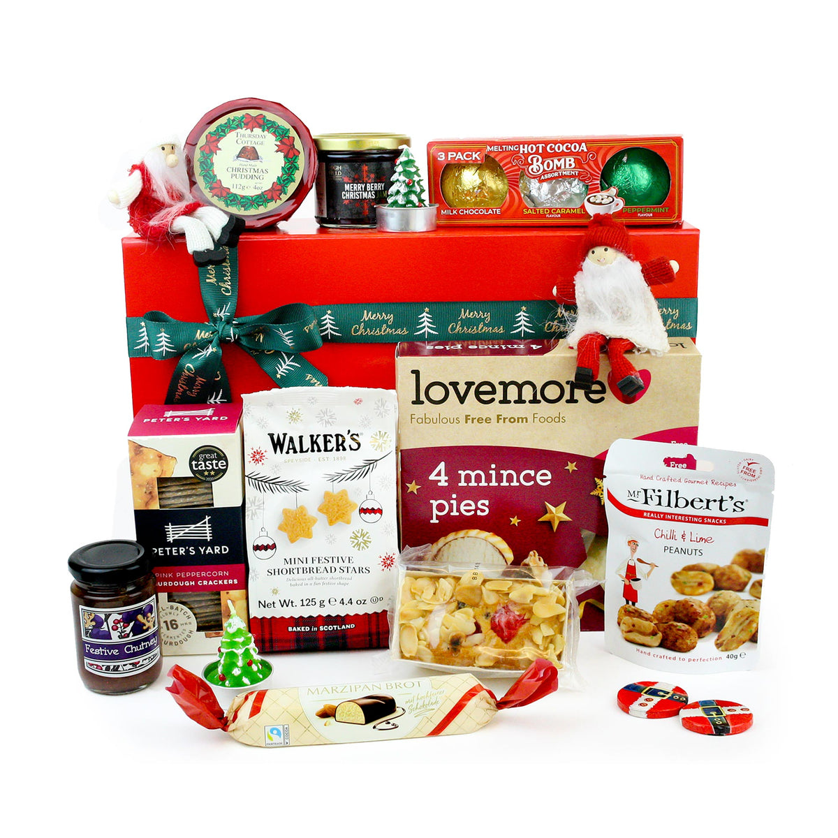 Luxury Premium Treats Gift Hamper Box - Festive Christmas Cheer