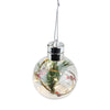 Transparent Christmas Tree Oranments with Lights - Pack of 6