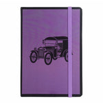 A6 Car Notebook - Purple