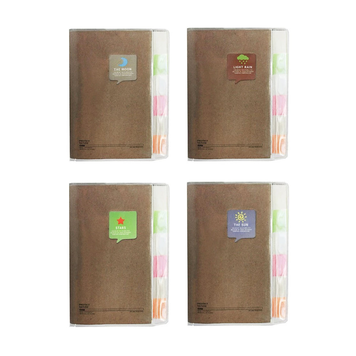 A7 Nature Notebook - Set of 4