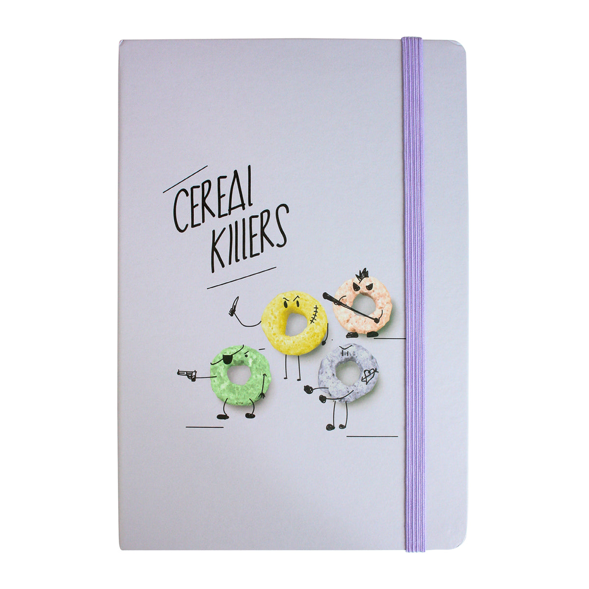A5 Cereal Killers Notebook - Purple