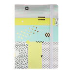 A5 Abstract Notebook - Blue/Green