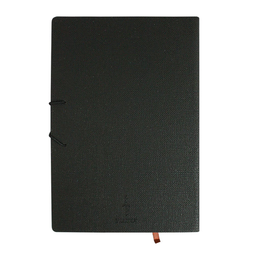 A5 PU Leather Hardbound Notebook - Black