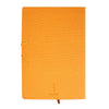 A5 PU Leather Hardbound Notebook - Orange