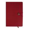 A5 PU Leather Hardbound Notebook - Red