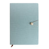 A5 PU Leather Hardbound Notebook - Grey