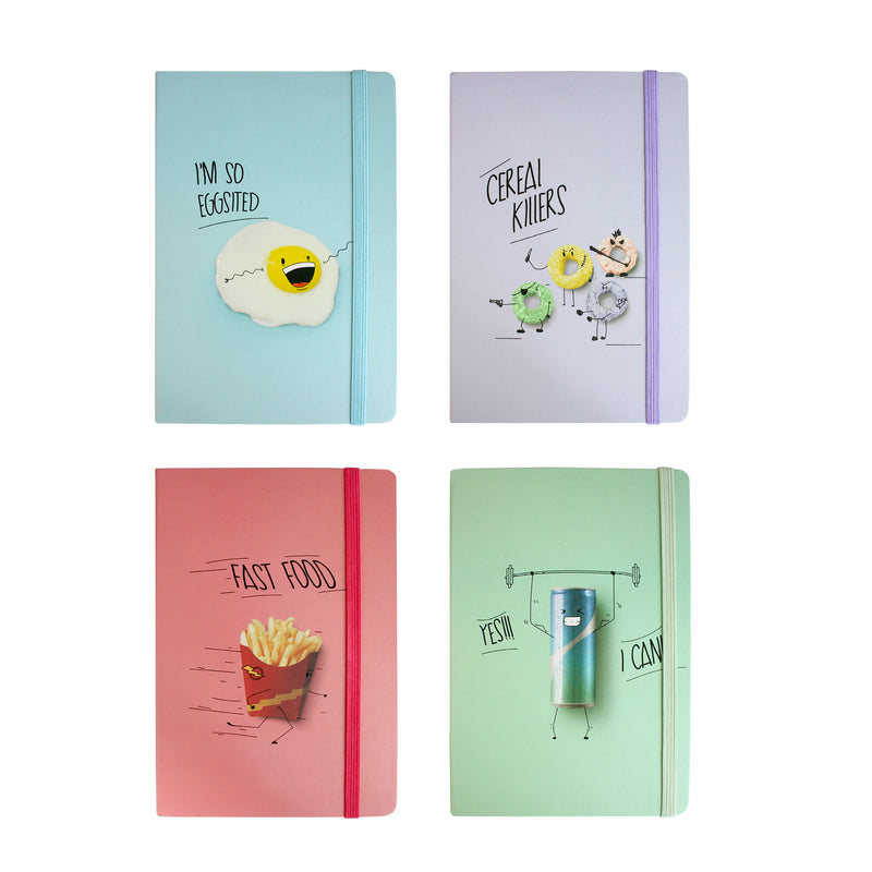 A5 Quotes Notebook - Set of 4