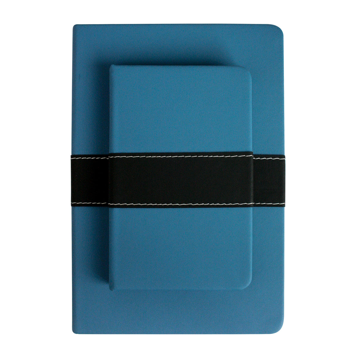 A5 & A6 PU Leather Hardbound Notebook - Blue
