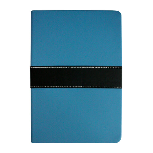 A5 & A6 PU Leather Hardbound Notebook - Blue
