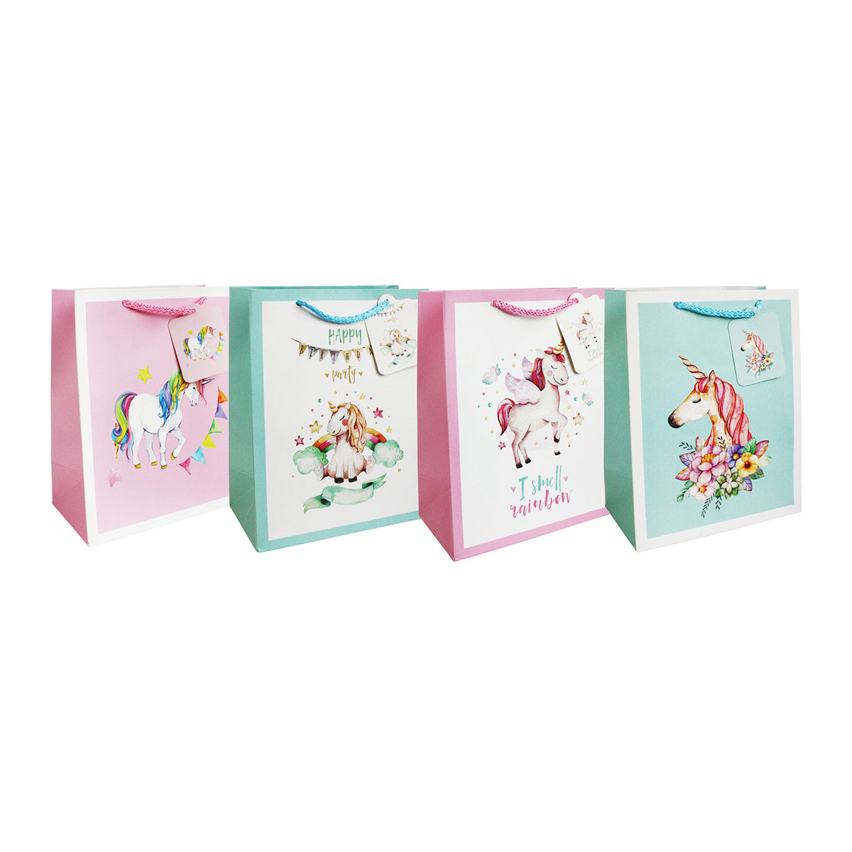 Unicorn Gift Bag - Set of 4