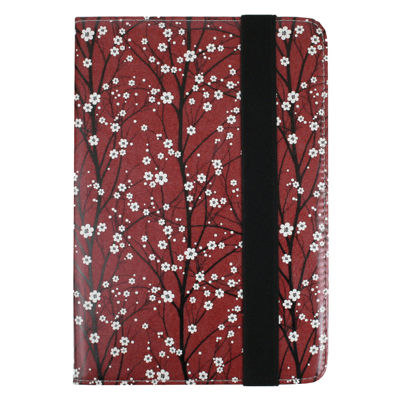 Universal Tablet Case - Red Flower