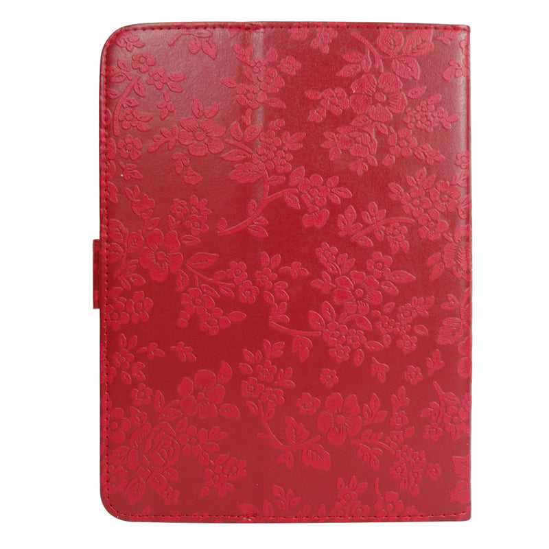 Universal Tablet Case - Red Vintage Floral