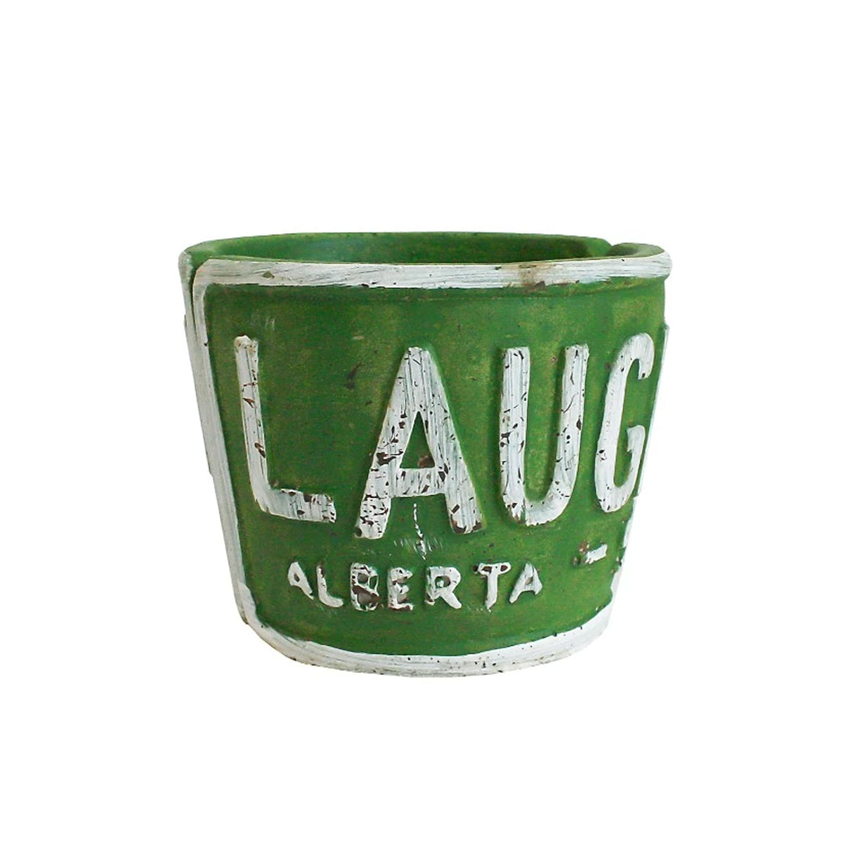Laugh Planter - Green
