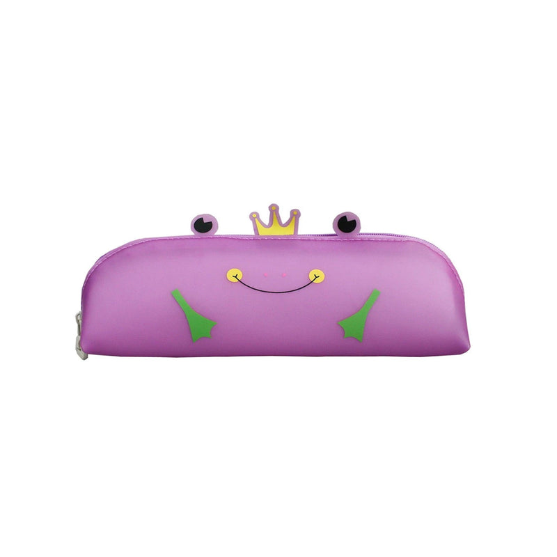 Frog Pencil Case - Purple