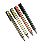 Two Tone Metallic Ballpoint Pens - Set Of 4